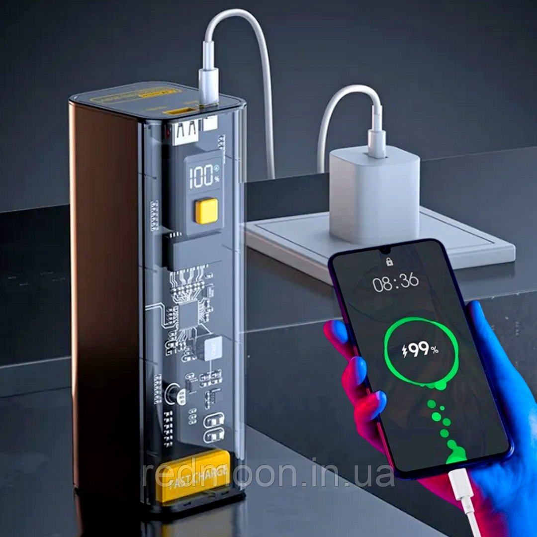 Повербанк Power Bank на 40000mAh, 675 / Портативний зарядний пристрій / Зовнішній акумулятор
