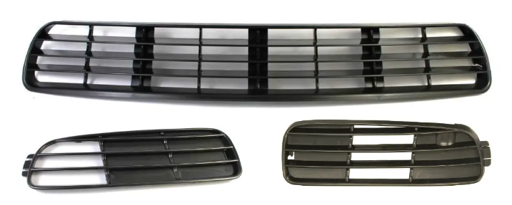 Решітка бампера Ауді 80 Б4 - Audi 80 B4 - 1991-1994 (комплект)