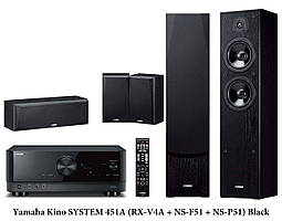 Домашній кінотеатр Yamaha Kino SYSTEM 451A (RX-V4A + NS-F51 + NS-P51) Black