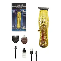 Электрический профессиональный триммер для стрижки волос Kemei KM-3709-PG