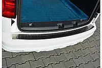 Volkswagen Caddy 2015-2019 накладка на задний бампер