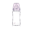 Пляшечка скляна Diamond Glass 250 мл Baby Shower girl LOVI, фото 2