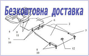 Захист двигуна Ssang Yong Kyron (2005-) (захист двигуна Саньанг Кайрон) Кольчуга