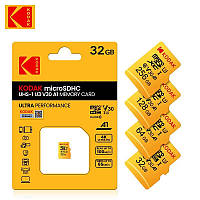 Карта памяти micro SD Kodak 32Gb U3, A1 class 10