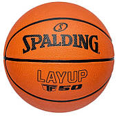 Баскетбольний м'яч Spalding TF-50 LayUp гумовий для вулиці, розмір 5, 7 (84332Z)