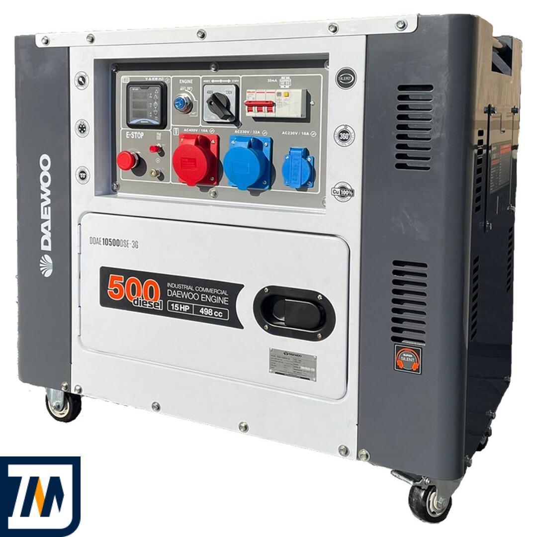 Дизельний Генератор Daewoo DDAE10500DSE-3G 8,1 КвТ