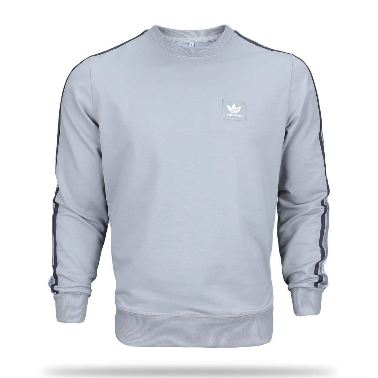 Світшот сірий ADIDAS — BALENCIAGA LGRI L (Р) 23-210-002 S