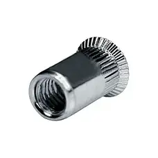 Заклепувальна гайка з потайним буртиком оцинкована сталь.