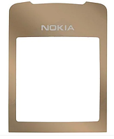 Стекло дисплея (Lens) для Nokia 8800 Sirocco Gold
