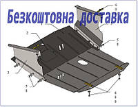 Защита двигателя Nissan Interstar (1998-2010)(защита двигателя Ниссан Интерстар) Кольчуга