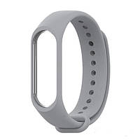 Резиновый ремешок к браслета Xiaomi Mi Band 3(4) Grey