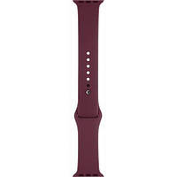 Ремешок силикон для Apple watch 42 mm Bordo