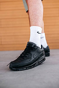 Чоловічі Кросівки Nike Air Max 90 Black 40-41-42-43-44