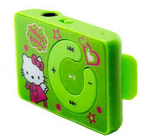 MP3 плеер Hello Kitty green