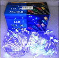 Новогодняя гирлянда диодная 100 LED синий (5м)