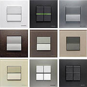 Розетки та вимикачі ABB Niessen Zenit