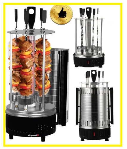 Купить Электрошашлычница 5 шампуров, ,Настольная шашлычница ...