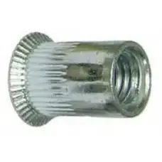 Заклепувальна гайка з потайним буртиком алюмінію.