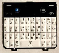 Клавіатура для мобільного телефону Nokia 210 Asha White