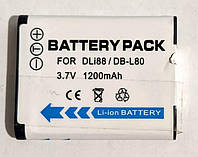 Аккумулятор для фотоаппарата Pentax D-LI188 / DB-L80 Регистратор