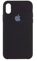 Чехол силиконовый "Original Silicone Case" для iPhone XR черный