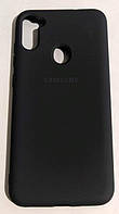Чехол силиконовый "Original Silicone Case" для Samsung A115 / A11 черный