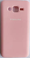 Чехол силиконовый "Original Silicone Case" для Samsung J2 Prime / G530 rose