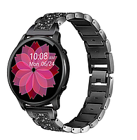 Женские Сенсорные Умные Смарт Часы Smart Watch SA35 Черные. Фитнес браслет трекер с тонометром