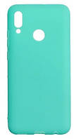 Чехол силиконовый "Original Silicone Case" для Huawei P Smart 2019 бирюза