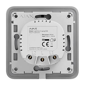 Реле для двоклавішного вимикача Ajax LightCore (2-gang)