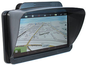 Сонцезахисний козирок для GPS навігаторів 7", фото 1