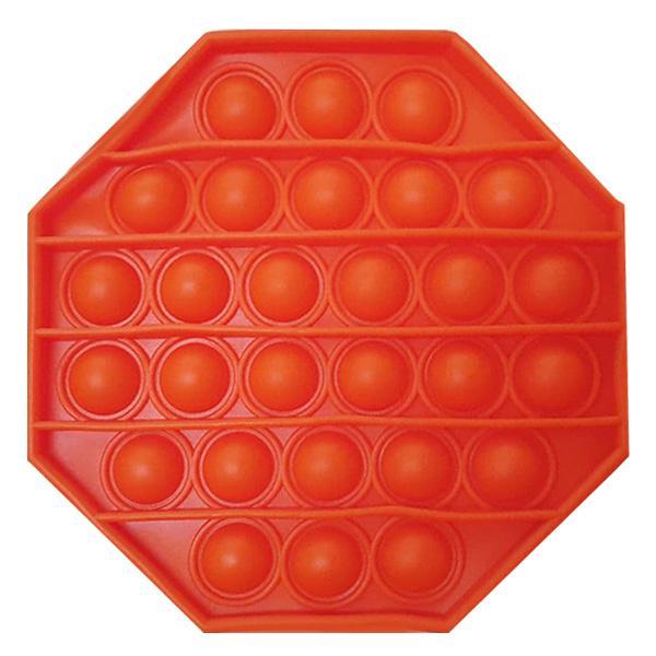 Іграшка-антистрес восьмикутник POP IT, червоний