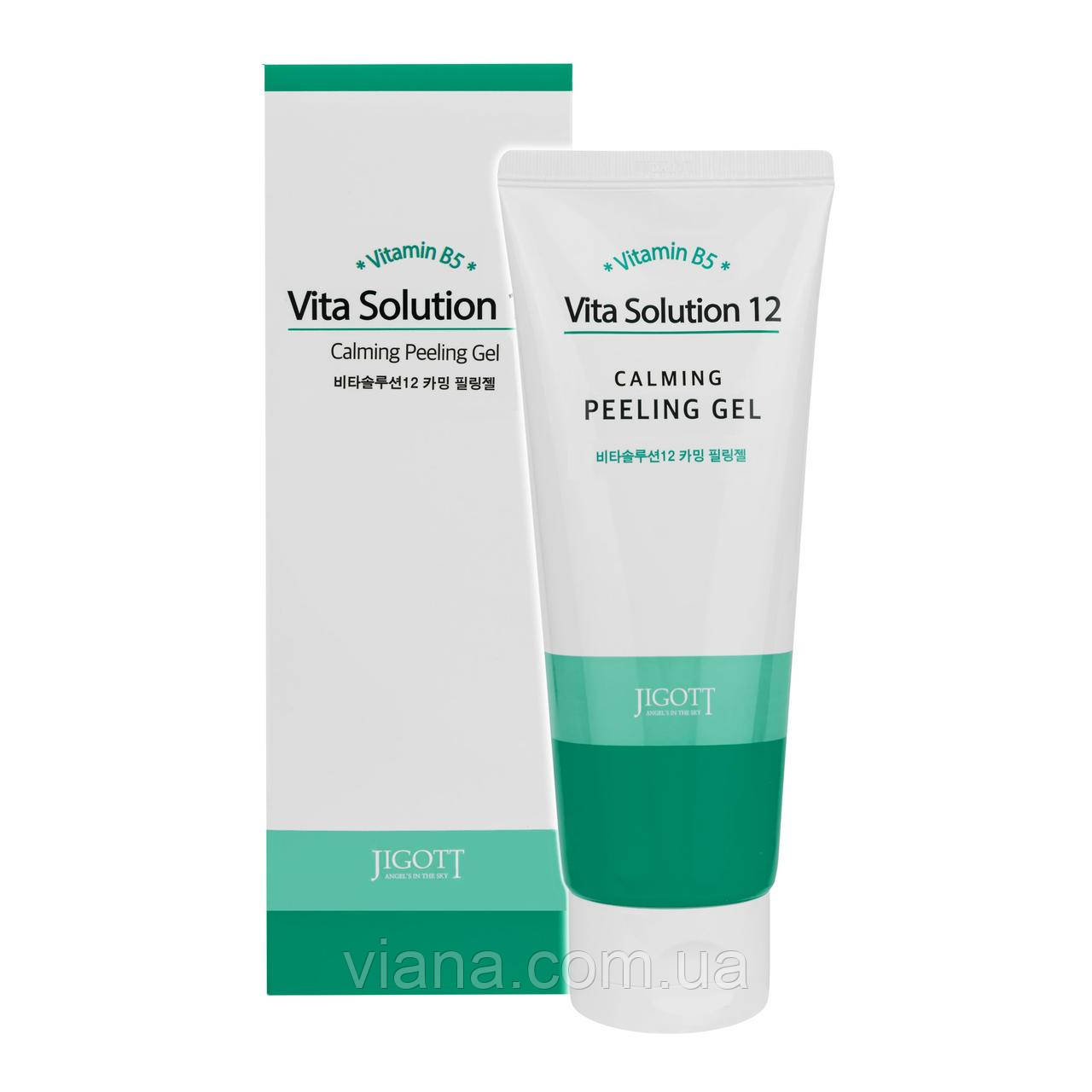 Заспокійливий пілінг-гель для обличчя Jigott Vita Solution 12 Calming Peeling