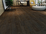 Вінілова підлога Econfloor SPC Oak dark brown 2558, фото 3