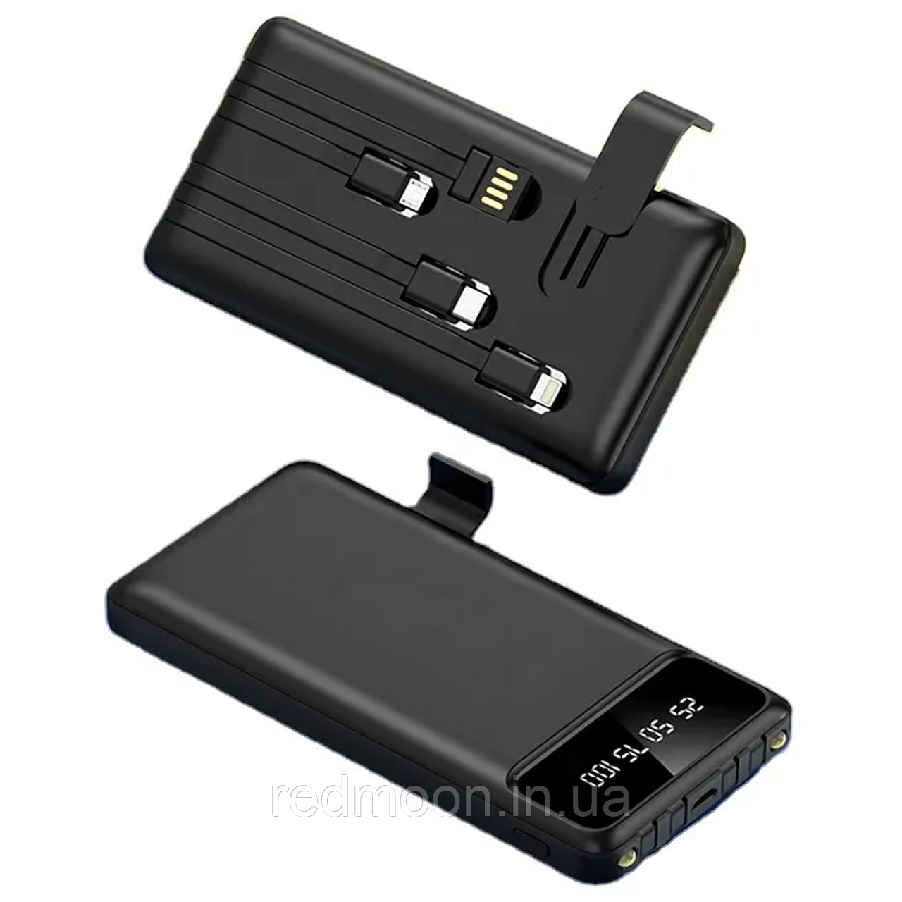 Повербанк 15000mAh, з LED-ліхтарем, LinQ TT-13806 / Портативний зарядний пристрій / PowerBank, фото 1