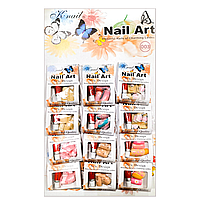 Ногти накладные цветные K·Nail Art Nail упаковка 12 шт № 3