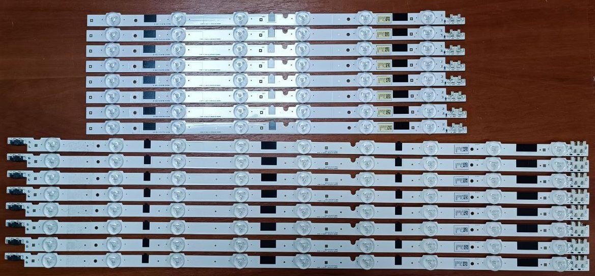 Планки LED підсвічування SAMSUNG 2013SVS46 L+R 9 REV1.9 130212 UE46F6500, фото 1