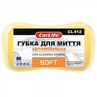 Губка для мытья автомобиля CARLIFE Soft (CL412) 220x120x60 мм