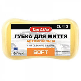 Губка для миття автомобіля CARLIFE Soft (CL412)  220x120x60 мм