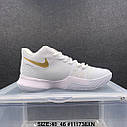 Eur36-46 Nike Kyrie 3 Finals Ірвінг білі баскетбольні чоловічі кросівки, фото 7