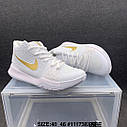 Eur36-46 Nike Kyrie 3 Finals Ірвінг білі баскетбольні чоловічі кросівки, фото 2