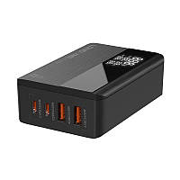 Сетевое зарядное устройство LDNIO A4808Q PD3.0+QC4.0 2xUSB Type-A 2xUSB Type-C 65W Multi Fast Desktop Charger