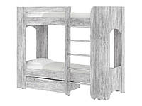 Ліжко двоярусне Дует 2 дитяча,з ящиком,сходами,міцна 1600х1970х900мм 70х190 Пехотін