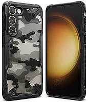 Чехол Fusion X для Samsung Galaxy S23 Camo Black (FX688E73)