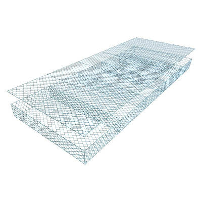 Габіон матрацного типу МТ 5х2х0.3 2.7Ц 8х10