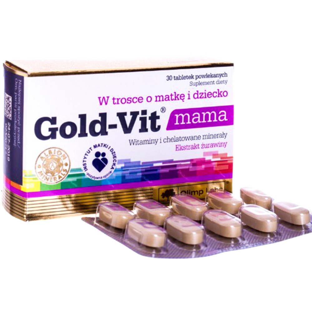 Мультивітаміни для мам OLIMP Gold-Vit mama 30 tabs