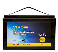 Аккумулятор для солнечных электростанций Vipow LiFePO4 12,8V 100Ah литий железо фосфатный 12В 100Ач с BMS 80A