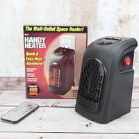 Экономный мощный портативный электрический обогреватель Handy Heater в розетку на 400 Вт с пультом и таймером