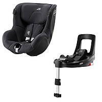 Автокрісло Britax Römer DUALFIX iSENSE (Fossil Grey) з платформою FLEX BASE iSENSE