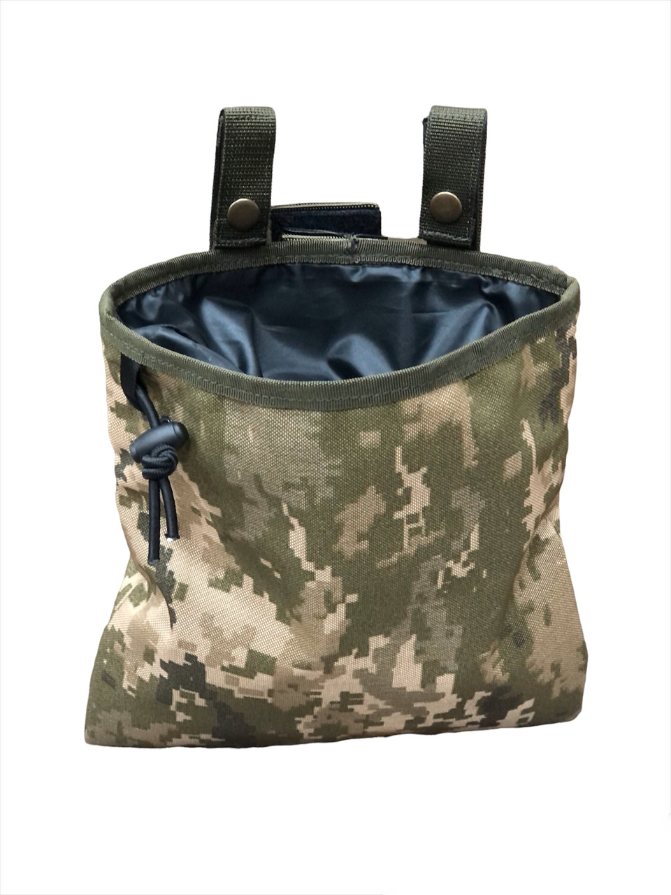 Сумка для скидання магазину ак, тактичний підсумок для швидкого скидання порожніх магазинів піксель, фото 1